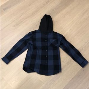 Blue flannel